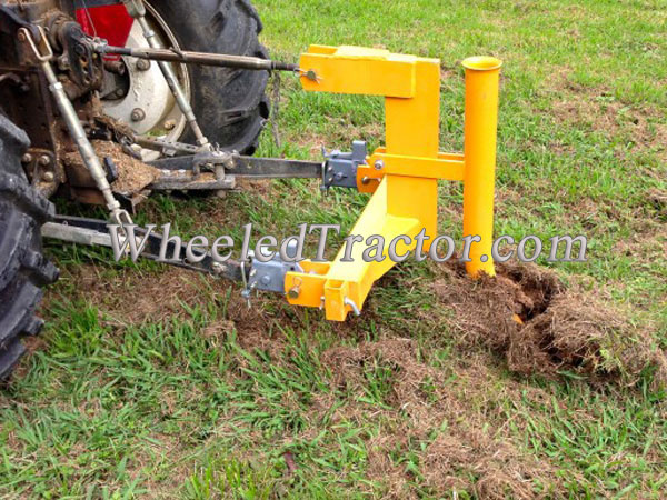 3PT Ripper with Pipelayer, 3-Point Hitch Tractor Pipper for pipe laying