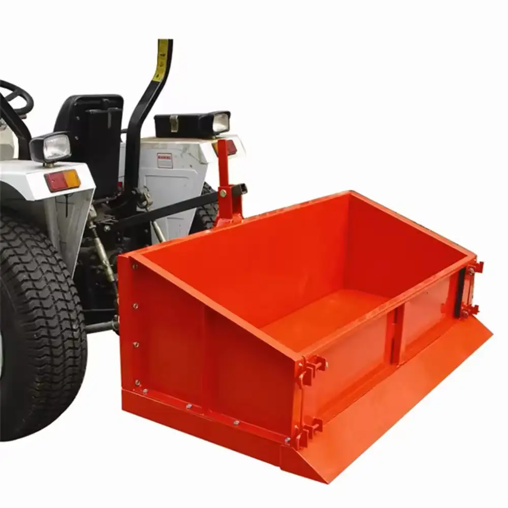Tractor Rear Bucket Moving Tractor Transport Box for Sale, 3 Point Rear Bucket Loader