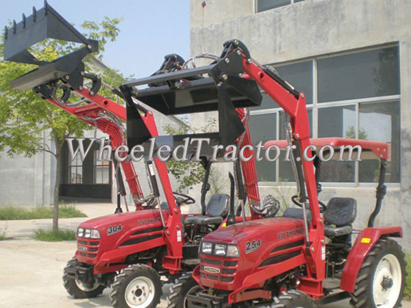 Tractor With Front End Loader With CE