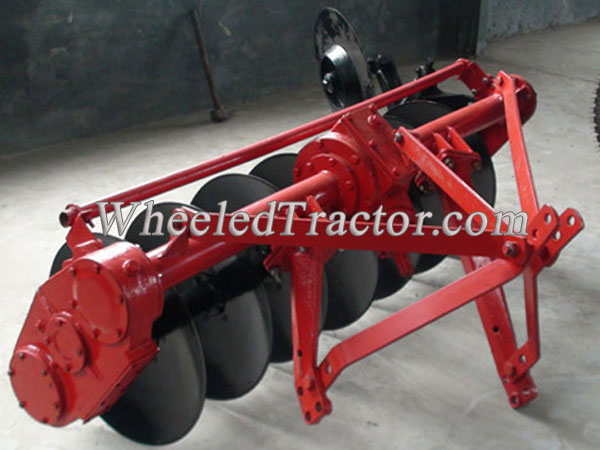 3PT Drive Disk Plough, 3-Point Hitch Rotary-Driven Disc Plow