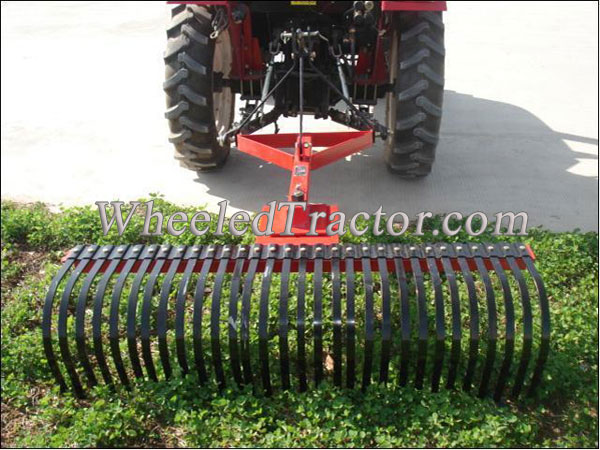 3PT Rake, 3-Point Hitch Land Scraper Rake, Rock Rake