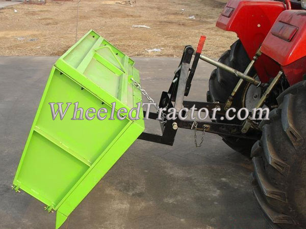 3PT Transport Box, 3-Point Hitch Tipping Transport Box
