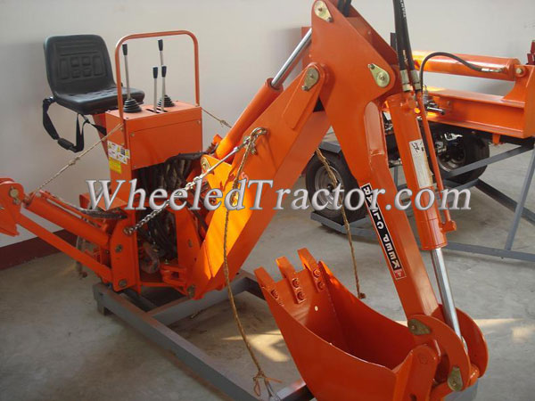 LW-7 Backhoe, Tractor with Front End Loader and Backhoe