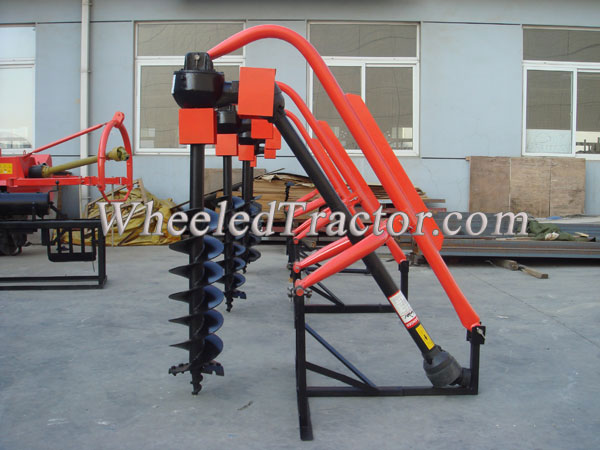 HD Post Hole Digger, Tractor Driven Hydraulic Digger