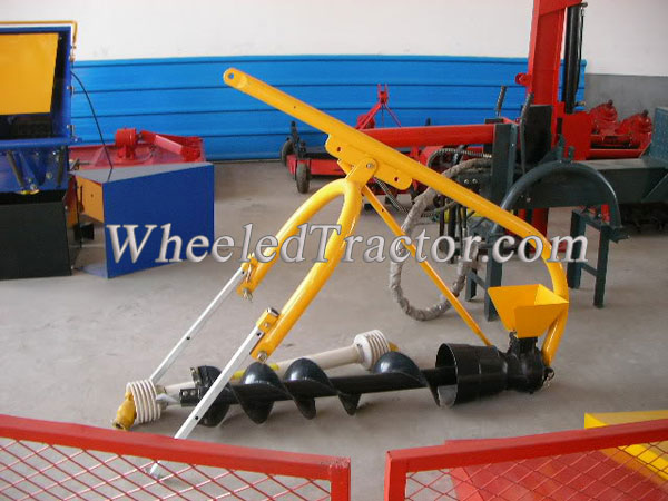 HD Post Hole Digger, Tractor Driven Hydraulic Digger