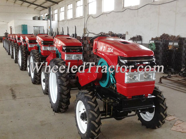 18-32HP 4WD Belt Tractor, Small power 4-wheeled drive tractor