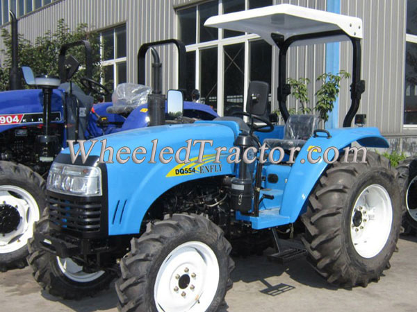 55HP Tractor, 2WD and 4WD with Four Cylinder Diesel Engine