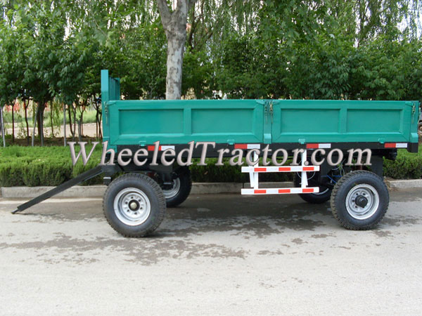 7C Double Axle Farm Trailer