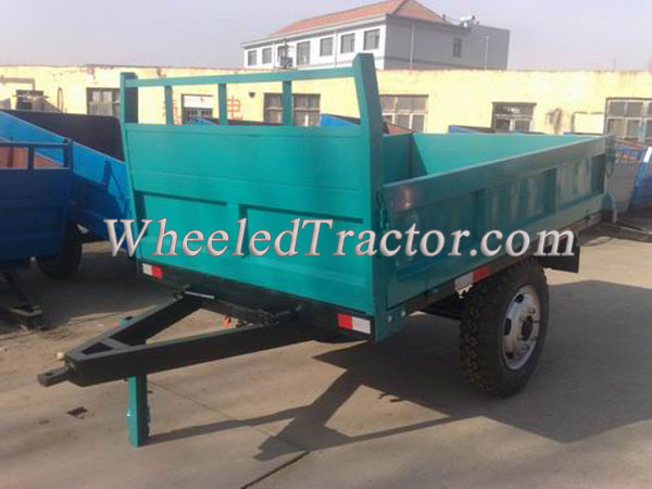 7CX Single Axle Hydraulic Tipping Trailer