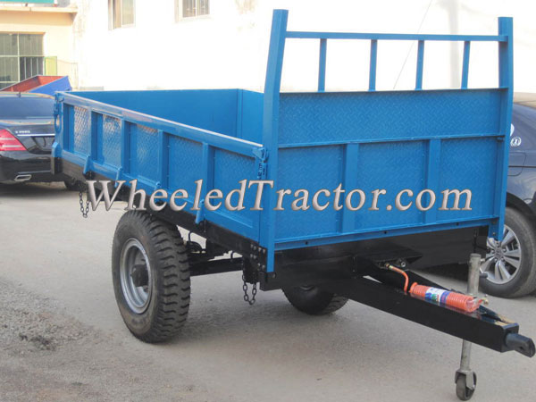 7CX Single Axle Hydraulic Tipping Trailer