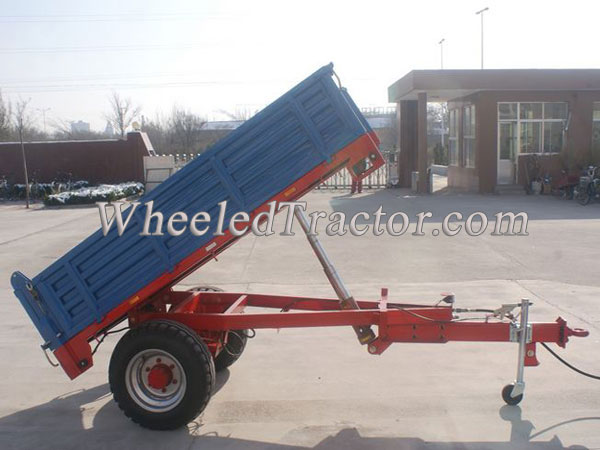 Trailer, Farm Tractor Hydraulic Tipping Trailer