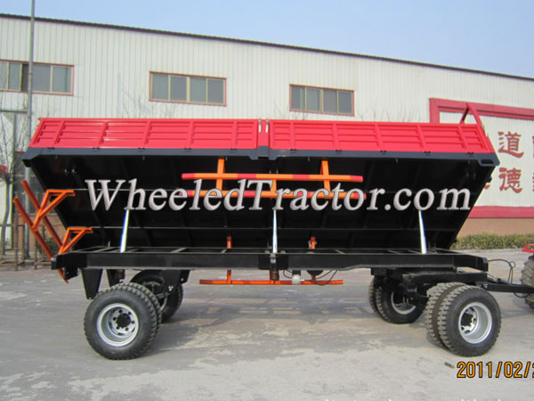 Trailer, Farm Tractor Hydraulic Tipping Trailer