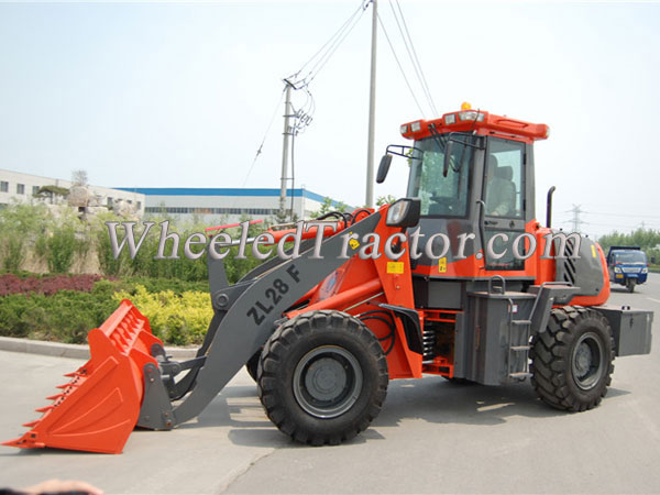 2.8 Ton Wheel Loader, 2800KG Wheel Loader, ZL28F Wheel Loader