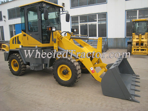 918 Wheel Loader, Mechanical pilot, Joystick control