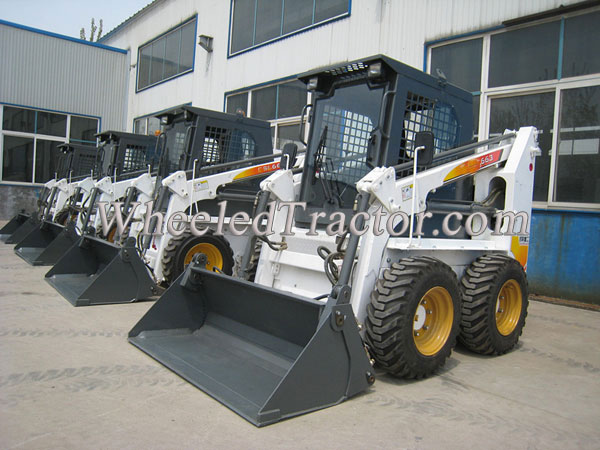 Skid Steer Loader, Skid Steer Wheel Loader