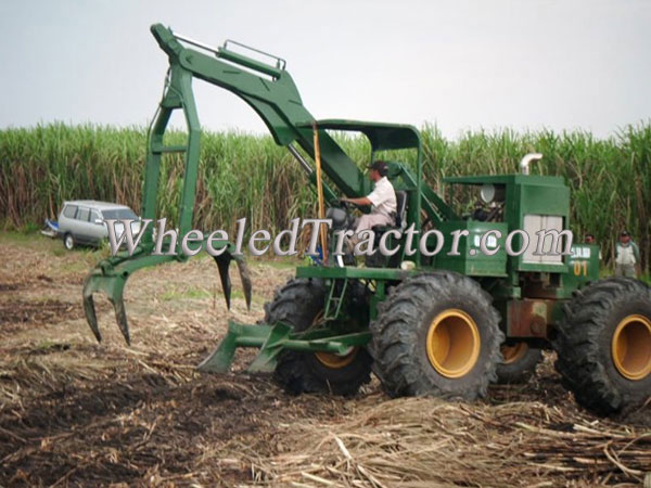 Sugarcane Loader, Sugarcane Grasper, Sugarcane Wheel Loader