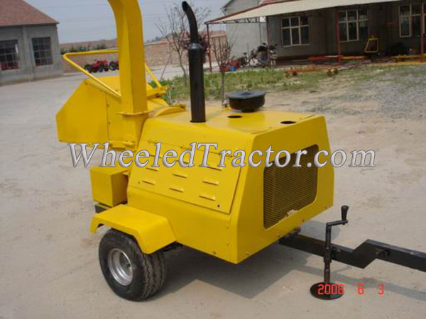 WC-30DH Wood Chipper, Hydraulic Feeding, Adjustable Speed