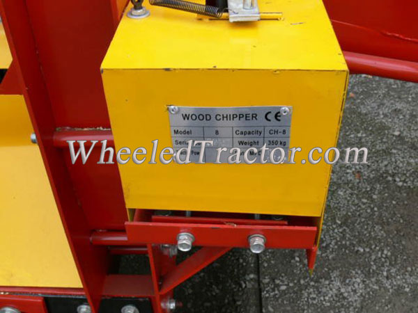 WC-8TM Wood Chipper, GS/CE approved hydraulic PTO wood chipper